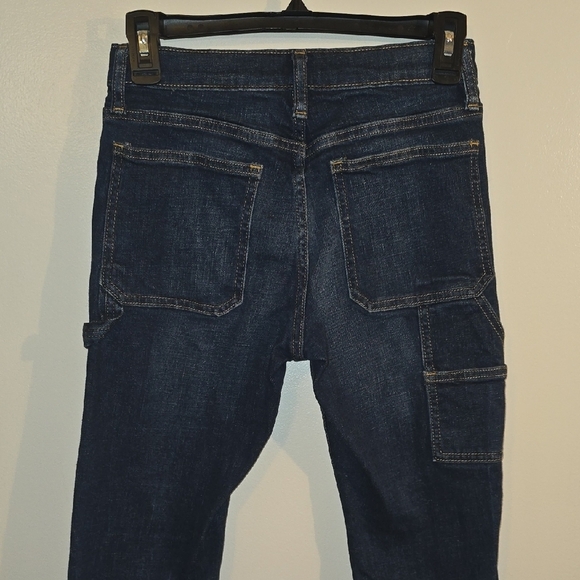 Old Navy Dark Indigo Straight Leg Women's Jeans - Picture 4 of 5